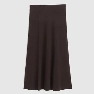 Madewell Merino Wool-Blend Maxi Skirt (size M)